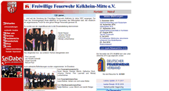 Desktop Screenshot of feuerwehr-kelkheim-mitte.de